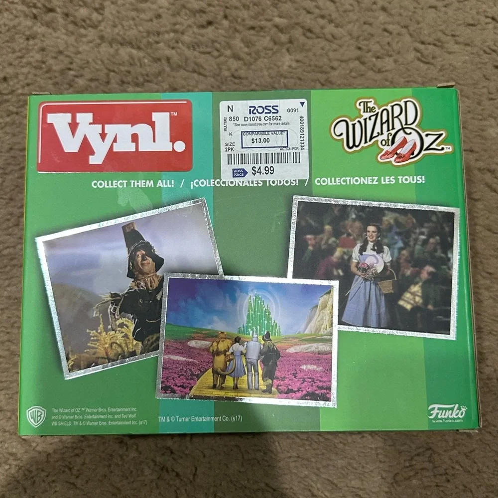 Funko Vynl. Dorothy &‎ Scarecrow Set - Green, Tan, Blue